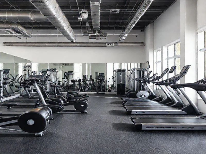 Conceptual image representing synergy between human performance and advanced machinery, with glowing abstract gears and ethereal biometric data streams.